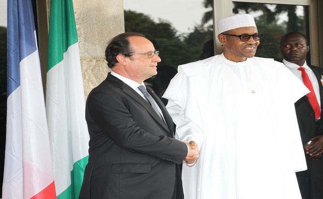 President Hollande Of France Arrives Nigeria For Security Summit