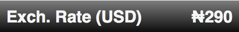 Exchange rate