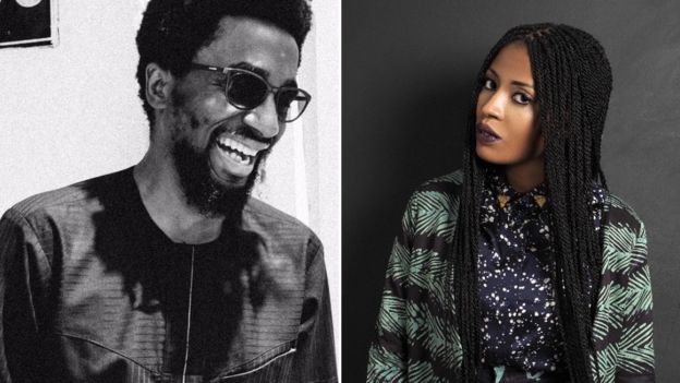 A film by Papa Omotayo (L) and Maki Osakwe (R) has just won an award at the Fashion Film Festival Milano