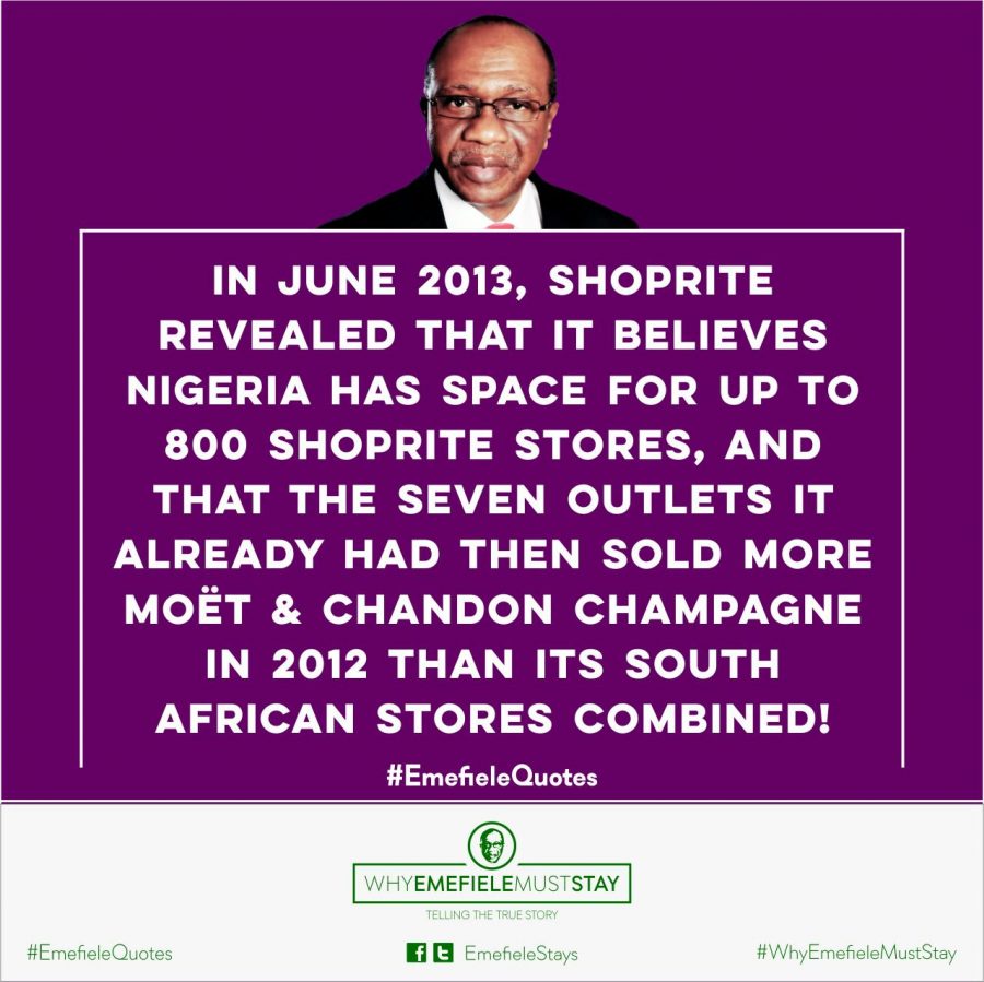 Emefiele quotes