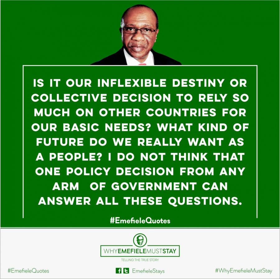 Emefiele quotes