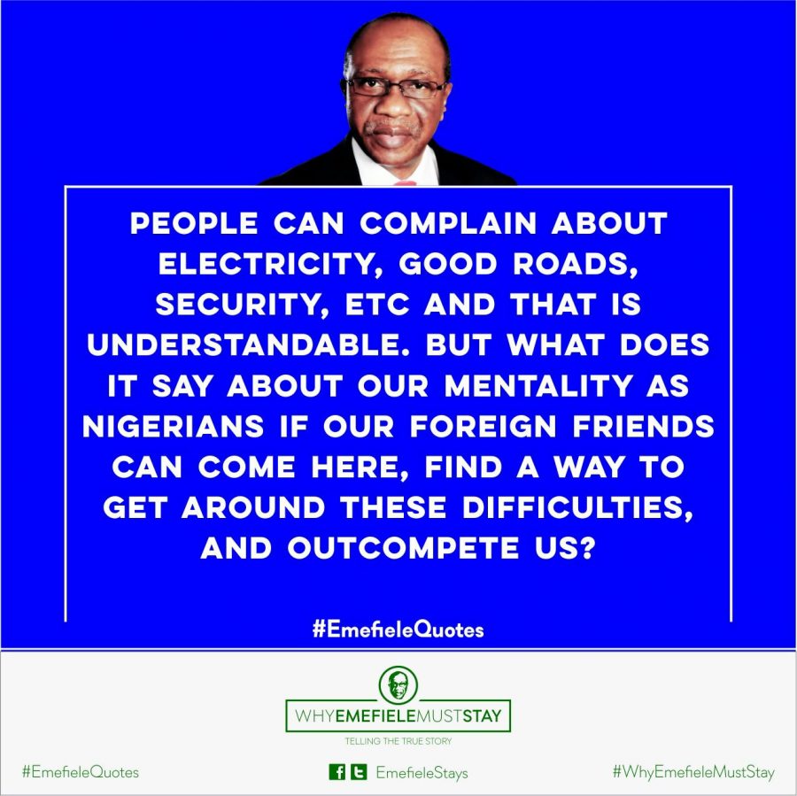Emefiele quotes