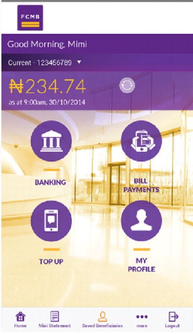 FCMB app - nairametrics