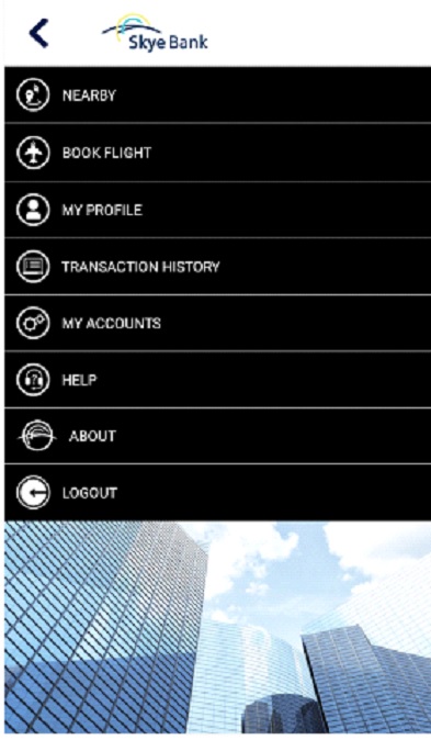 Skye bank app