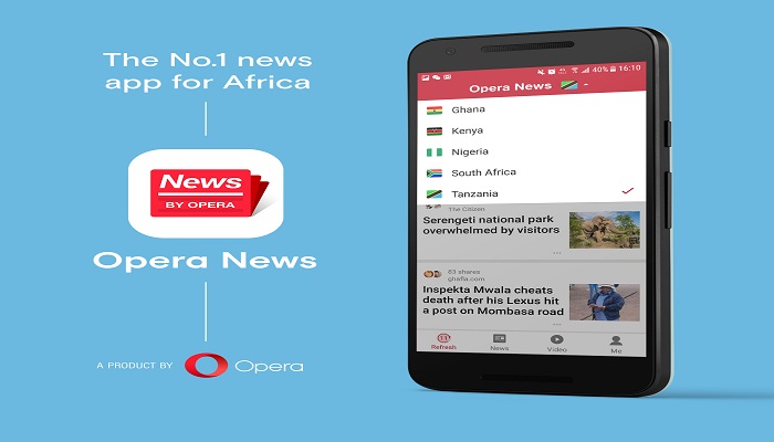 Opera launches its new app, Opera News, in Africa