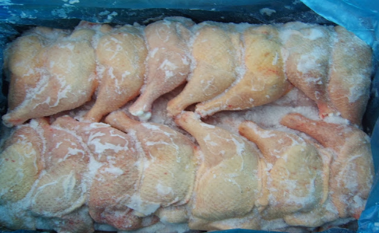 Frozen chicken
