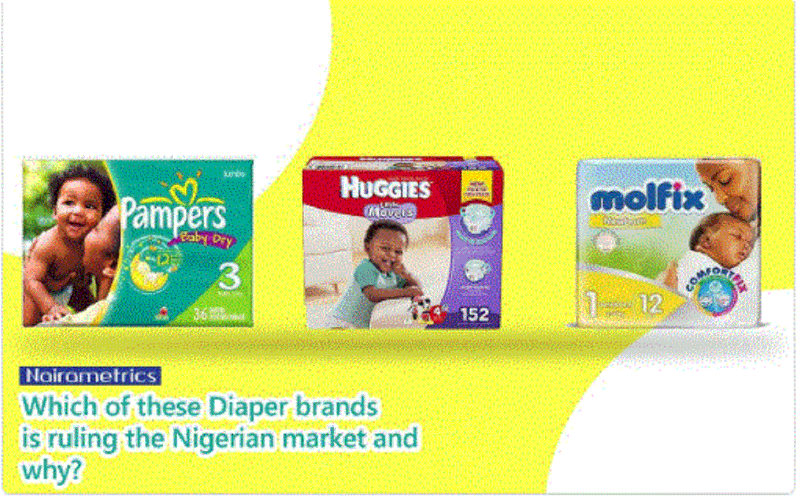 The fight for diaper market share has only one winner.