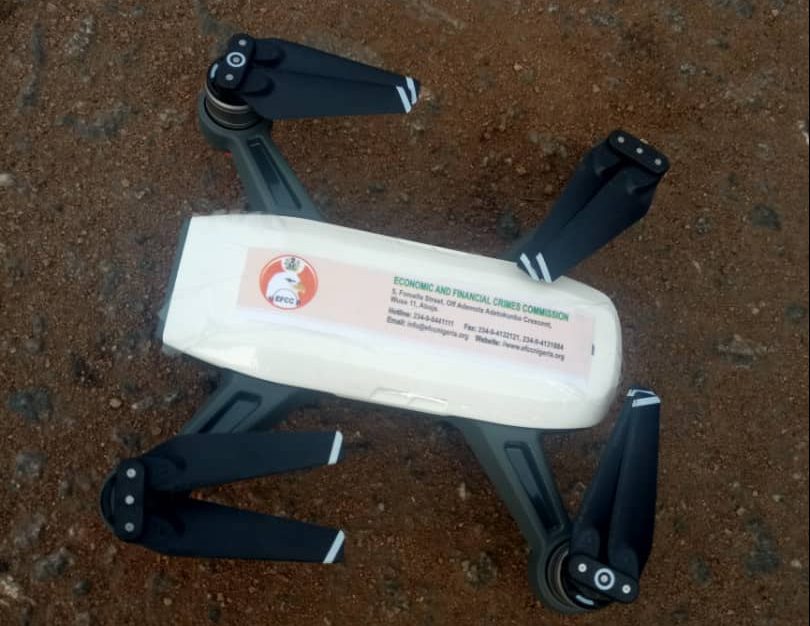 EFCC has begun the use of drones but there is a problem..
