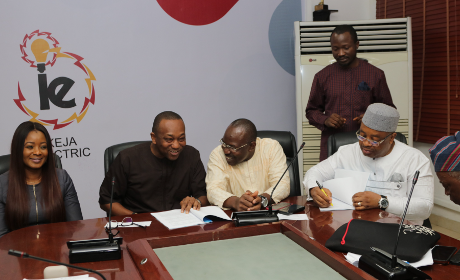 Ikeja Electric, GRA Ikeja residents sign contract to deliver 20 hours daily power supply 