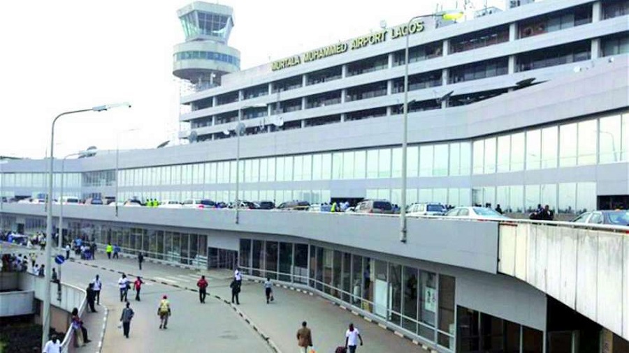 ASUU strike: Students ignore Reps’ plea, protest at Lagos airport amid heavy security