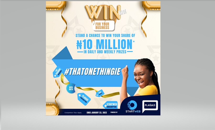 Plaqad and StartWeb announce N10m prize for African entrepreneurs