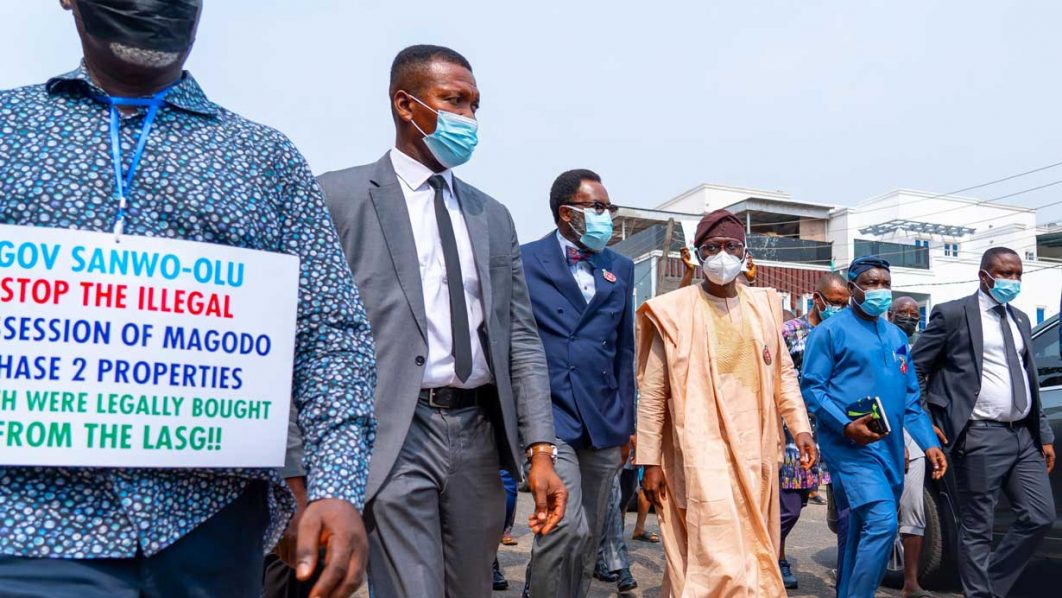 Magodo estate invasion: Governor Sanwo-Olu intervenes, invites all parties to a meeting
