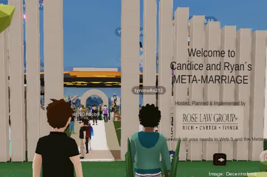 Decentraland hosts first-ever Metaverse wedding