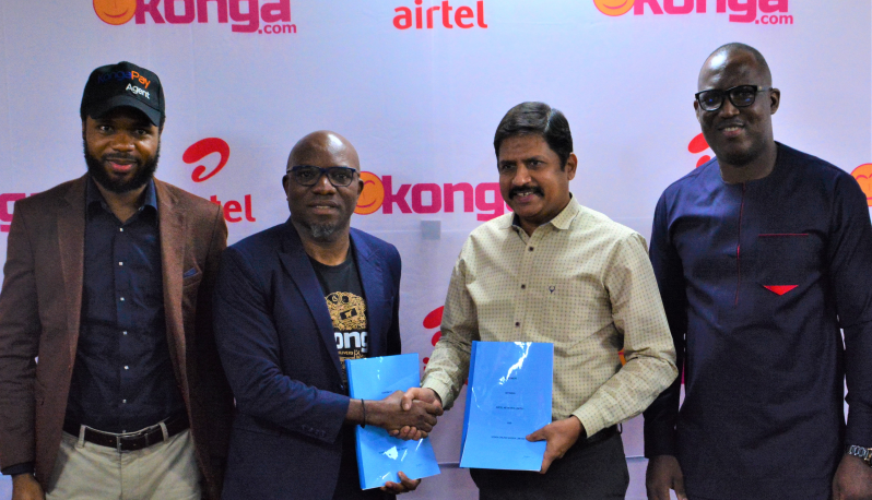 Airtel and Konga sign partnership deal to deepen digital retail in Nigeria