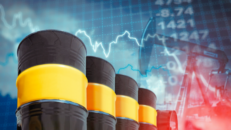 Oil prices slump by 5% on weak China economic data, expected Iran supply