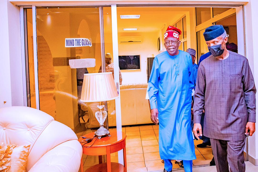 What Tinubu told VP Osinbajo during his surprise visit