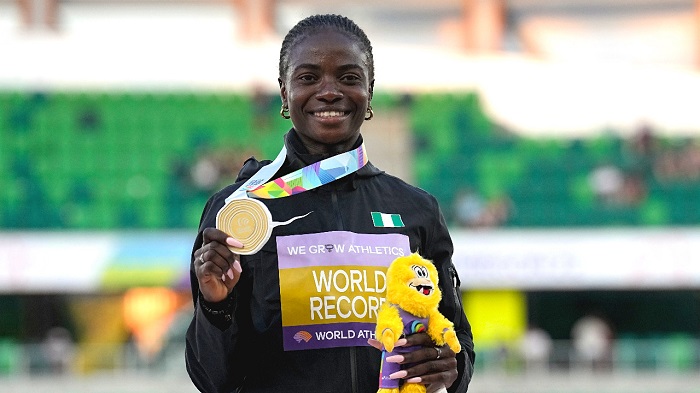 Nigerian athletics champion, Tobi Amusan signs management deal with Plug Sports