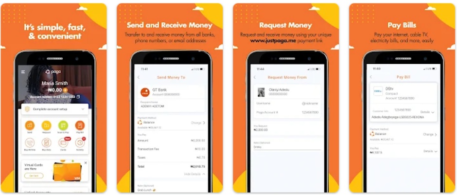 Top 10 fintech apps in Nigeria by user ratings on Play Store as of August 2022
