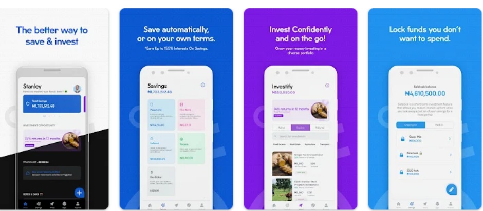 Top 10 fintech apps in Nigeria by user ratings on Play Store as of August 2022