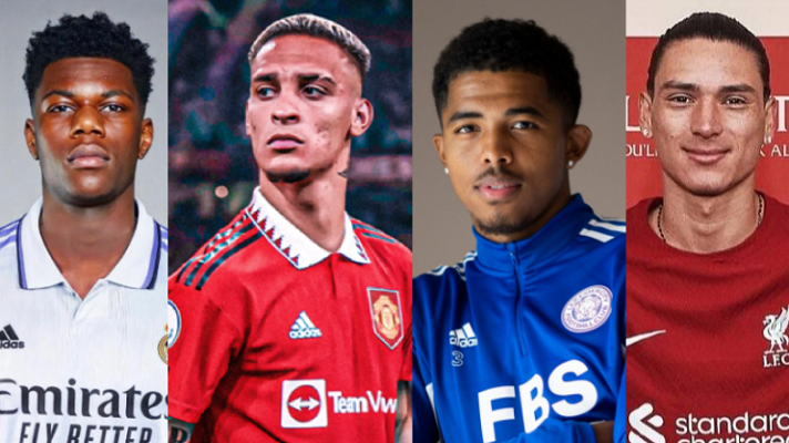Antony, Fofana, Tchouameni make most expensive transfers of 2022 summer window