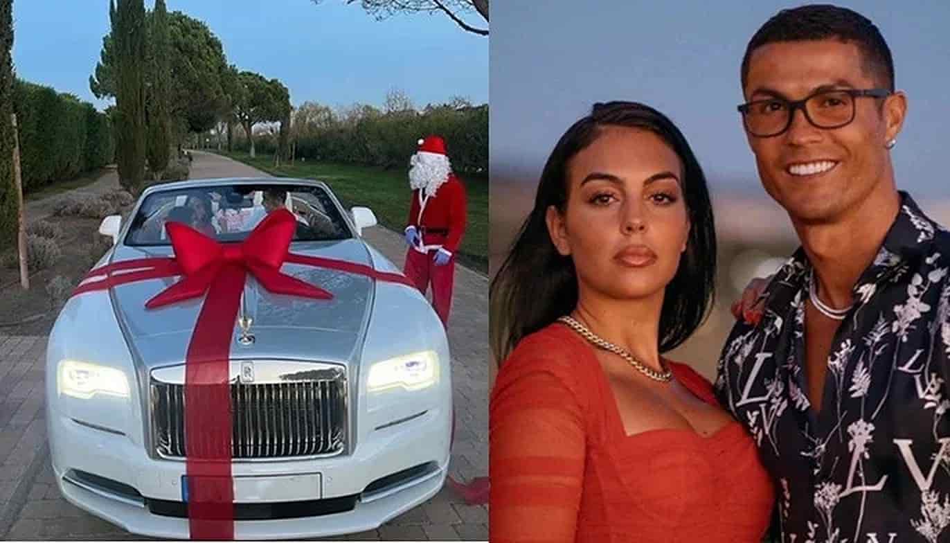 Ronaldo receives £250,000 Rolls Royce from partner as Christmas gift