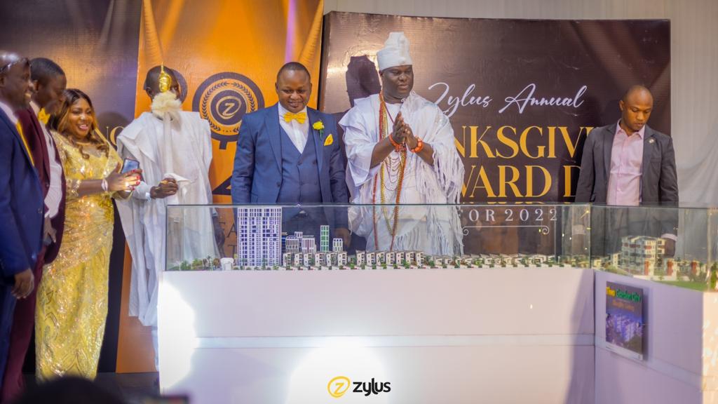 Ooni of Ife unveils Model for Zylus New Estate, Tiwa Garden City at Annual Thanksgiving and Award