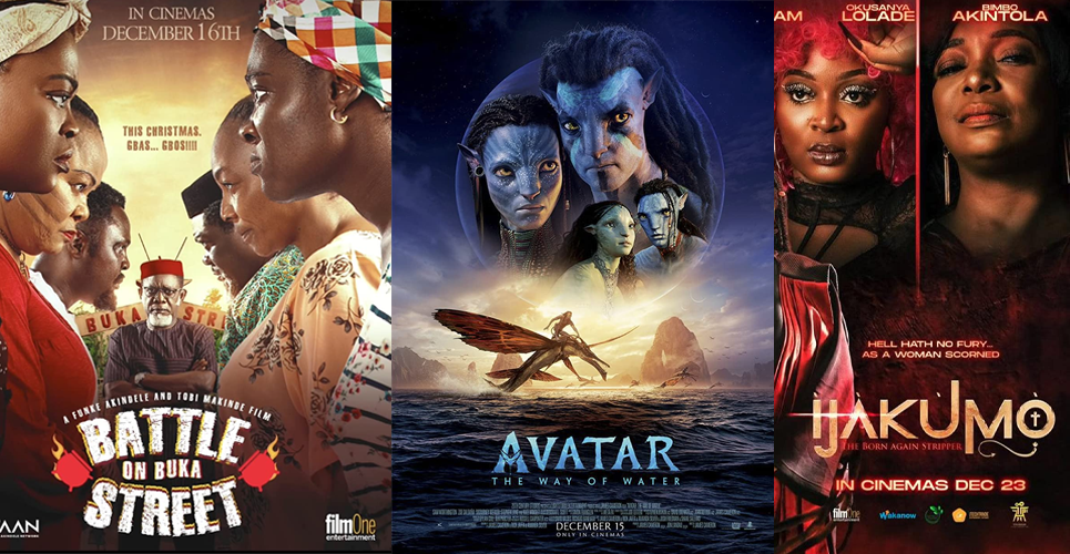 Battle on Buka Street, Avatar, Ijakumo top highest grossing movies in Nigeria on New Year’s weekend