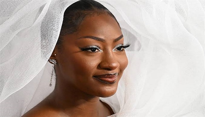 Nigerian singer Tems shares meaning behind her controversial Oscars dress