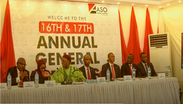 ROUNDUP: Some shareholders have a score to settle with Aso Savings & Loans over alleged asset stripping