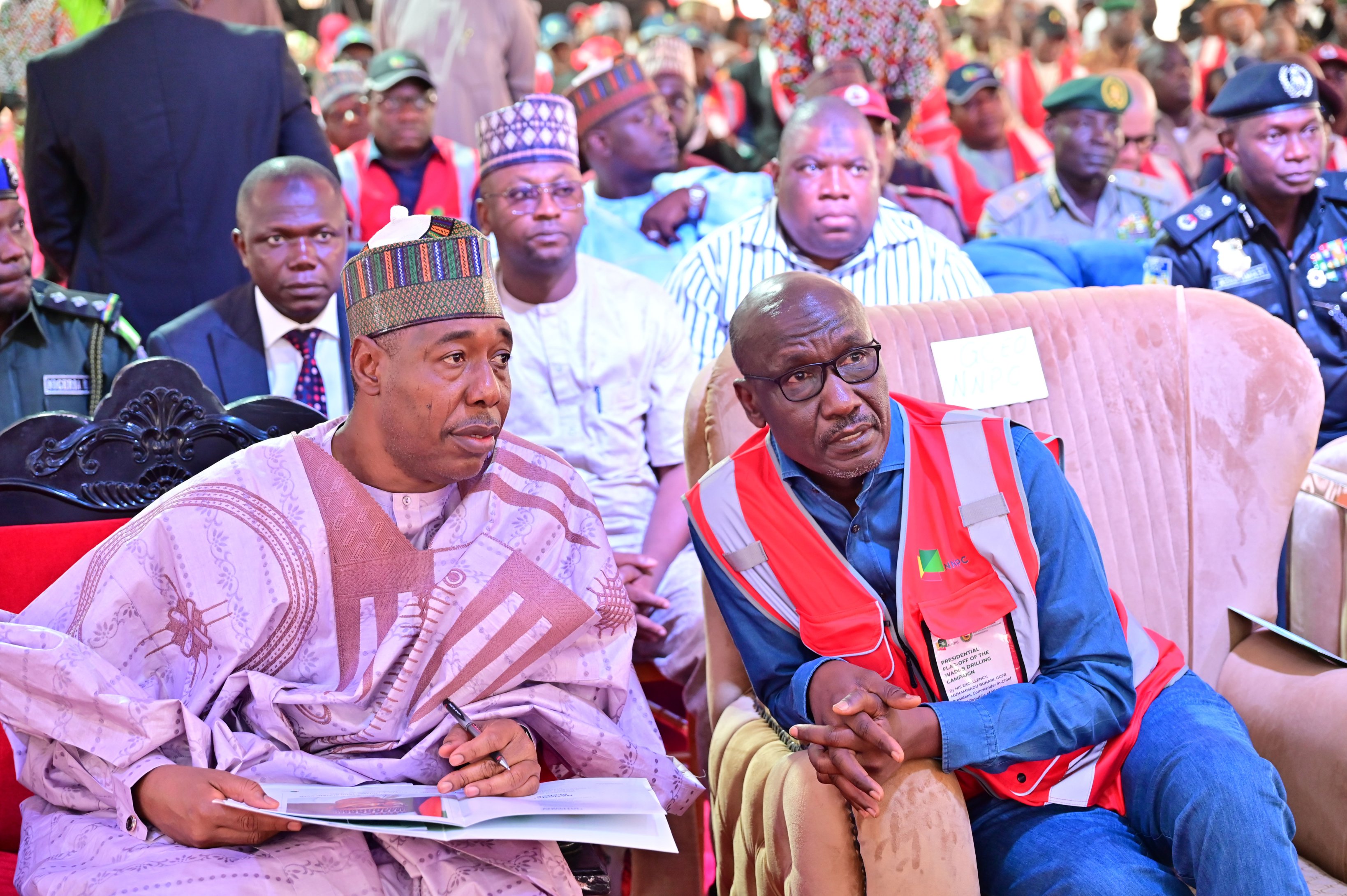 NNPCL flags off the Wadi-B drilling campaign in Borno state