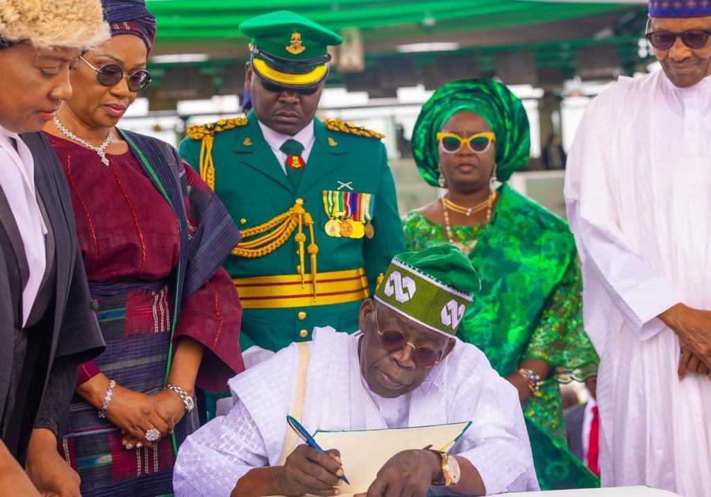 President Bola Ahmed Tinubu sworn in as Nigeria’s 16th president