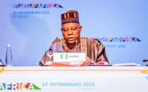 “Nigeria is positioned for Greatness” VP Shettima Addresses Leaders at Russia-Africa Summit 