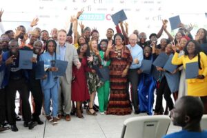 Carrington Youth Fellowship graduates 45 students, inducts new intake