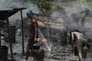 Oil theft: Nigeria Navy destroys 23 illegal refineries in October  