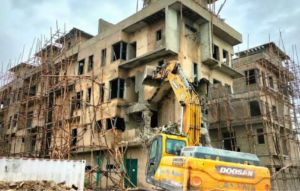 Lagos commences demolition of distressed buildings in Ebute Metta