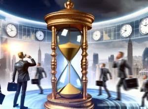 In business, time matters