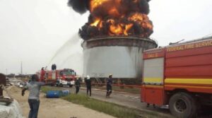 Fire Incident occured at Honeywell Depot, not NNPC farm tank — Lagos Fire Service Clarifies
