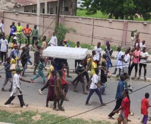 Looting of government property in Kaduna, Kano as protest turns violent 