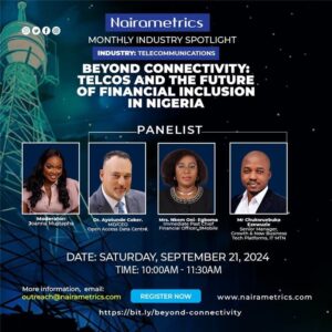 Nairametrics to hold webinar on Telcos and the future of financial inclusion in Nigeria 