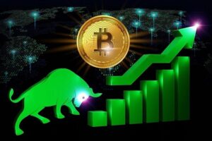 Bitcoin begins the week on a high, surging past $64,000 