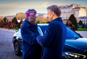 Tinubu transforming Nigeria like he did in Lagos – French President, Macron 