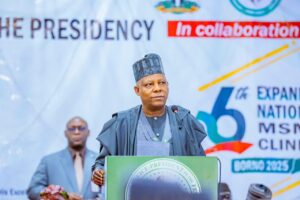 VP Shettima inaugurates fashion hub in Borno, expected to create 48,000 jobs 