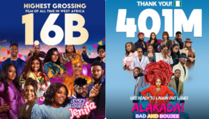 ‘Everybody Loves Jenifa’, ‘Alakada Bad & Boujee’ hit N2 billion at Nigerian box office 
