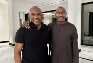 Quick take: Femi Otedola hosts Tony Elumelu by Joseph Edgar