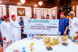 Reps donate N705 million from their salaries to support FG’s humanitarian efforts