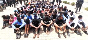 EFCC arrests 133 suspects at Ponzi scheme academy in Abuja
