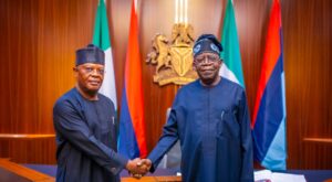 Tinubu swears-in Rivers Administrator, Vice Admiral Ibok Ete Ibas as AGF backs FAAC release  