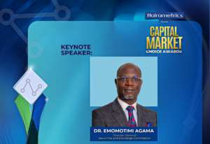 Emomotimi Agama to deliver keynote address at the forthcoming inaugural Nairametrics Capital Market Choice Awards (NCMA) 