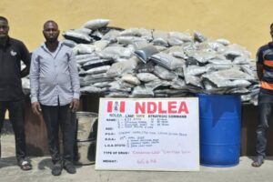 NDLEA recovers N1.04 billion worth of drugs in a Victoria Island hotel, suspects arrested