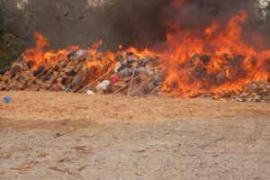NDLEA destroys 1.6 million kilograms of illicit drugs seized in Lagos, Ogun, Oyo